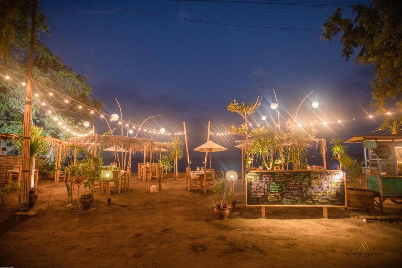 Bambu Cottages Gili Air Dış mekan fotoğraf